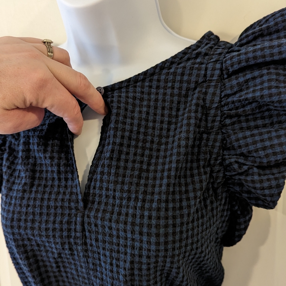 "Free Assembly" Ruffled Top Size XS (NWT) - Picture 7 of 8